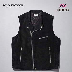 KADOYA Jh 0525 LEATHER RIDERS VEST U[C_[XxXg XEF[hubN
