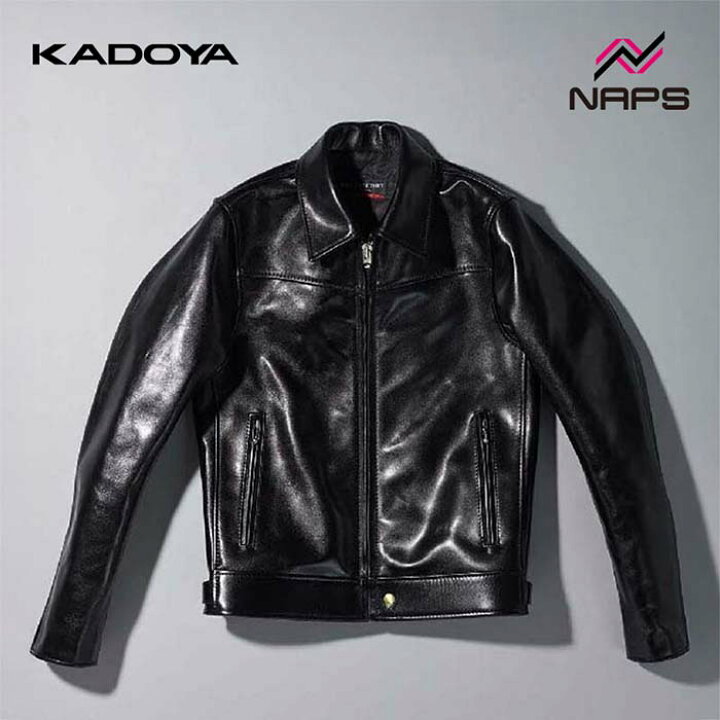 楽天市場】KADOYA カドヤ 0802 TROPHY-0 レザーシングルライダース 