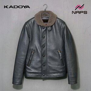 KADOYA カドヤ 0813 HF/N-1 ライダースジャケット ネイビー HEAD FACTORY ヘッドファクトリー