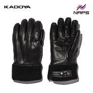 KADOYA カドヤ 3350 RUGGEDMAN GLOVE レザーグローブ ブラック