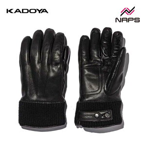 KADOYA Jh 3350 RUGGEDMAN GLOVE U[O[u ubN