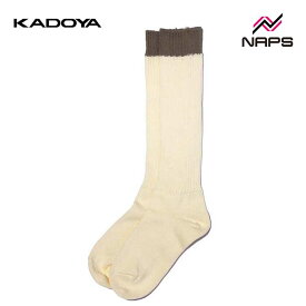 KADOYA カドヤ 8031 BOOTS SOCKS ソックス レディース アイボリー/グレー ALTER KEIS アルタケイス