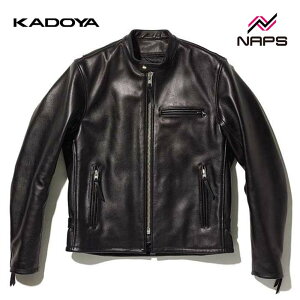 KADOYA カドヤ 1300 FPS-2 SFT レザーシングルライダースジャケット ブラック