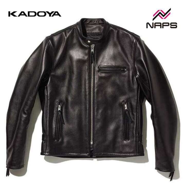 楽天市場】KADOYA カドヤ 1300 FPS-2 SFT レザーシングルライダース 