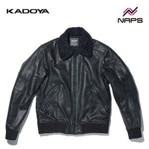 KADOYA カドヤ 1633 MAVERICK レザーシングルライダースジャケット ブラック