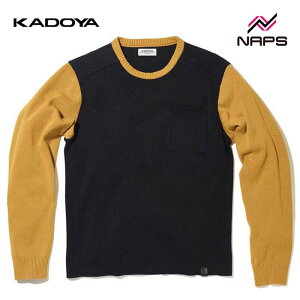 KADOYA �J�h�� 6268 RIDERS POCKET KNIT �j�b�g �u���b�N/�}�X�^�[�h ALTER KEIS �A���^�P�C�X