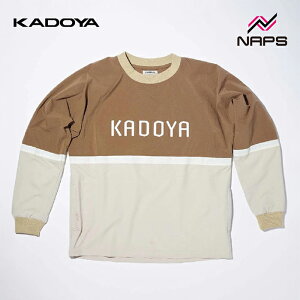 KADOYA �J�h�� 6596 LITE AIR JERSEY �W���[�W �u���E��/�x�[�W��