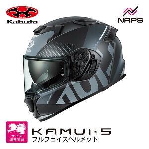 OGK Kabuto �I�[�W�[�P�[�J�u�g KAMUI-5 VELTA �J���C5 ���F���^ �t���t�F�C�X�w�����b�g �t���b�g�u���b�N�O���[ �y2026�N5���������\��z