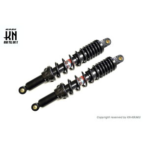 KN企画 YSS リアショック【365mm】バネレート調整付き【DTGシリーズ】ブラック/ブラック【ハンターカブ/クロスカブ】