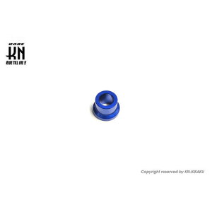 KN企画 左アルミアクスルカラー【アドレスV125】ブルー【純正サイズ】