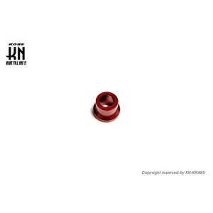 KN企画 左アルミアクスルカラー【アドレスV125】レッド【純正サイズ】