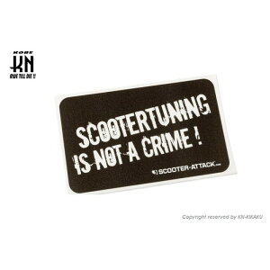 KN��� STAGE6�y�X�e�b�J�[�zSCOOTERTUNING IS NOT A CRIME�y63mm-10.5mm�z