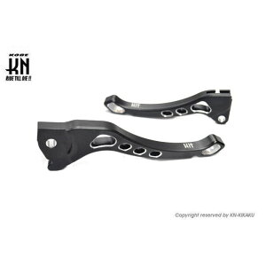 KN企画 デュアルカラーレバー3 【排ガス規制前JOg系】ブラック/シルバー