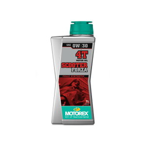 MOTOREX ���g���b�N�X SCOOTER FORZA 4T �y0W-30�z1L (4�T�C�N�G���W���I�C��)