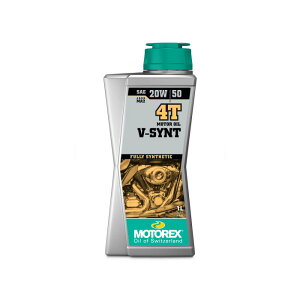 MOTOREX ���g���b�N�X V-SYNT 4T �y20W-50�z1L (4�T�C�N���G���W���I�C��)