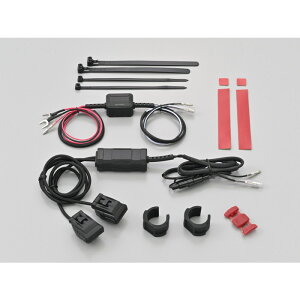DAYTONA �f�C�g�i �o�C�N��pUSB�d�� Type-A+Type-A�iQC3.0/QC3.0�j2�|�[�g