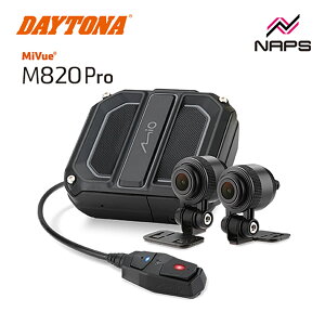 DAYTONA �f�C�g�i �o�C�N��p�h���C�u���R�[�_�[ MiVue M820Pro �h�����R STARVIS 2 CMOS�Z���T�[ Sony��