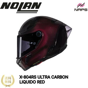 NOLAN X-804RS ULTRA CARBON LIQUIDO RED 326 m[ J[{ bh AWAtBbg [VO J[{ MFJF M L XL [X x`[V X[NV[h wbg oCN I[go