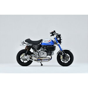 OVER Racing オーバーレーシング スパイラル フルエキゾーストマフラー (フルチタン) MONKEY125(21-)/DAX125(22-23) オーヴァーレーシング