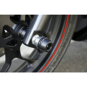 OVER Racing オーバーレーシング フロントアクスルスライダー ブラック YZF-R25 15-17 オーヴァーレーシング