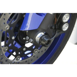 OVER Racing オーバーレーシング フロントアクスルスライダー ブラック YZF-R1 15-17 オーヴァーレーシング