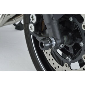OVER Racing オーバーレーシング フロントアクスルスライダー ブラック MT-09 14-16 オーヴァーレーシング