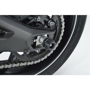 OVER Racing オーバーレーシング リアアクスルスライダー ブラック MT-09 14-16 オーヴァーレーシング