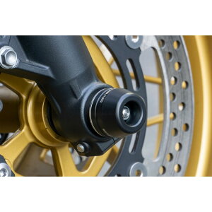 OVER Racing オーバーレーシング フロントアクスルスライダー ブラック Z650RS 22-23 オーヴァーレーシング