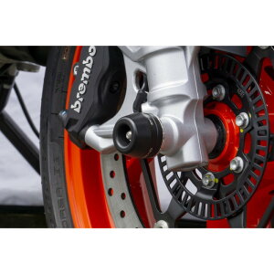 OVER Racing オーバーレーシング フロントアクスルスライダー ブラック RS660 21- オーヴァーレーシング