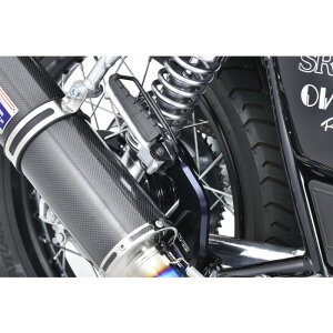 OVER Racing オーバーレーシング タンデムステップ プレートキット ブラック SR400(FI) オーヴァーレーシング