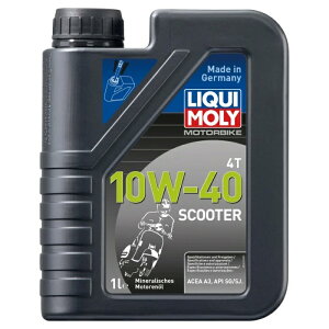 _10OFFN[|Ώ 10/31܂Ł^ LIQUIMOLY L 4TCNGWIC Motorbike 4T 10W-40 Scooter XN[^[ 1L