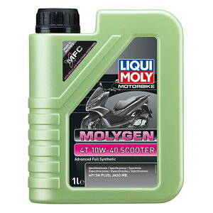 _N[|Ώ 10/31܂Ł^ LIQUIMOLY L 4TCNGWIC MOLYGEN WF 4T 10W-40 SCOOTER XN[^[ 1L