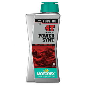 _N[|Ώ 10/31܂Ł^ MOTOREX gbNX 4TCNGWIC POWER SYNT 4T y10W60z e 1L 4L
