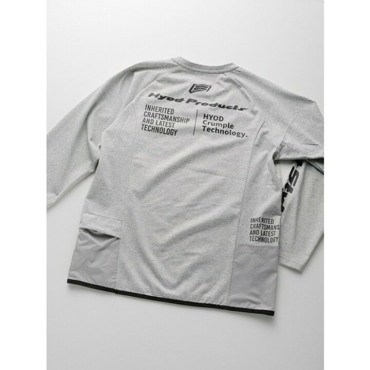 楽天市場】HYOD ヒョウドウ EVU002M EVOKE LONG SLEEVE SHIRTS ロング 