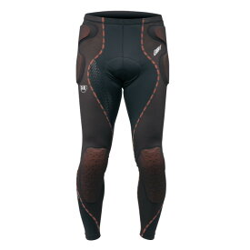 HYOD ヒョウドウ HRU008D D3O AIR PROTECT UNDER PANTS LONG ロング丈プロテクトアンダーパンツ ブラック/オレンジステッチ