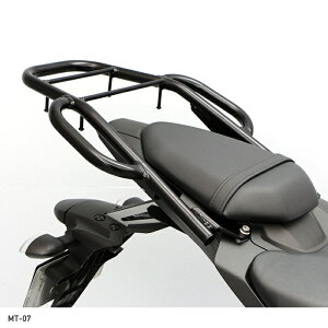 ENDURANCE エンデュランス タンデムグリップ付リアキャリア ブラック MT-07('14.8〜'18.4)