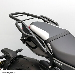 ENDURANCE エンデュランス タンデムグリップ付リアキャリア ブラック KATANA('22.2〜)