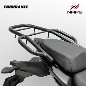 ENDURANCE エンデュランス タンデムグリップ付きリアキャリア ブラック ジクサー150 ED13N ジクサー250 ED22B ジクサーSF250 ED22B GIXXER150 GIXXER250 GIXXER SF250