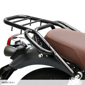 ENDURANCE エンデュランス タンデムグリップ付リアキャリア ブラック GB350('23.7〜) GB350('21.4〜'23.7)