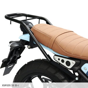 ENDURANCE エンデュランス リアキャリア ブラック XSR125('23.12〜) XSR155('19.8〜)