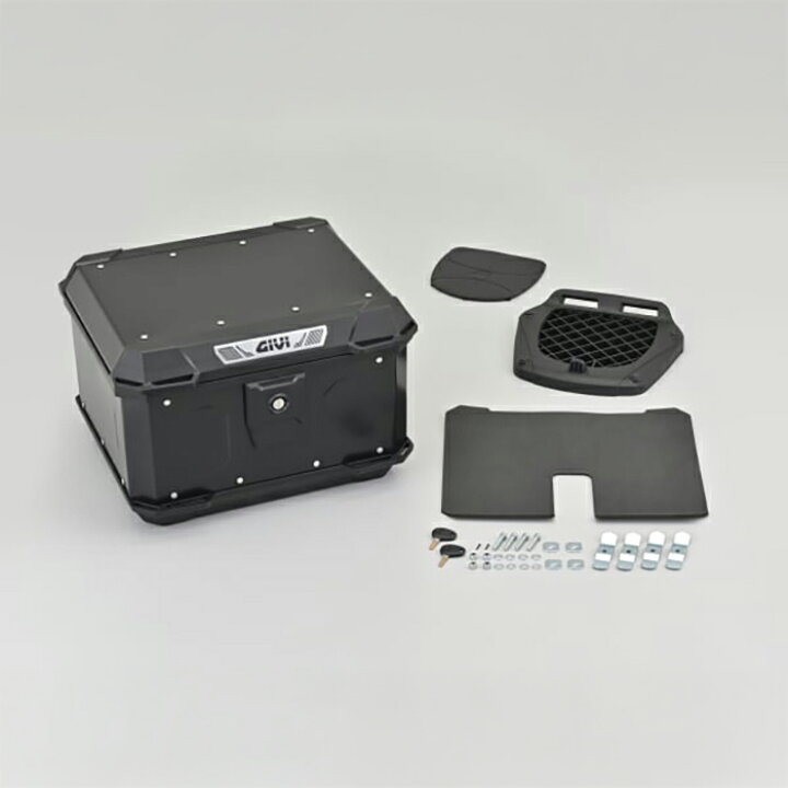 楽天市場】GIVI ジビ リアボックス トップケース MTN39B モノロック 