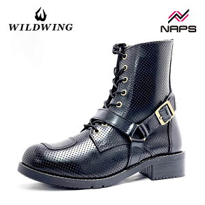 ���C���h�E�B���O WWM-0001-PUNCHING �t�@���R���u�[�c �u���b�N �p���`���O���U�[ �{�v �o�C�N�p ���C�f�B���O�u�[�c ���v ���U�[ WILDWING �ʋC�� �t �� �H �T�C�h�t�@�X�i�[ �V�t�g�`�F���W �� �o