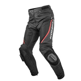 KOMINE コミネ PK-757 R-SPEC レザーメッシュパンツ【Black】