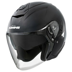 KOMINE �R�~�l HK-172 FL �R���|�W�b�g FRP �W�F�b�g�w�����b�g�yMat Black�z