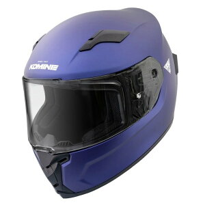 KOMINE �R�~�l HK-170 FL �t���t�F�C�X�w�����b�g�yMat Metal Blue�z