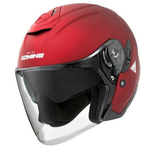 KOMINE �R�~�l HK-172 FL �R���|�W�b�g FRP �W�F�b�g�w�����b�g�yMat Metal Red�z
