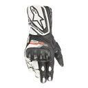 alpinestars アルパインスターズ STELLA SP-8 v3 LEATHER GLOVE レデイース レザーグローブ 12 BLACK WHITE