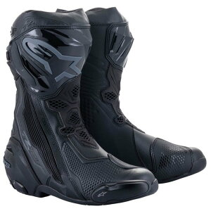 alpinestars �A���p�C���X�^�[�Y SUPERTECH-R BOOTS ���[�V���O�u�[�c 1100 BLACK BLACK