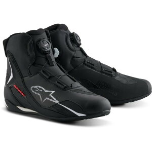 alpinestars �A���p�C���X�^�[�Y FASTER-4 BOA SHOES ASIA ���C�f�B���O�V���[�Y 123 BLACK WHITE RED