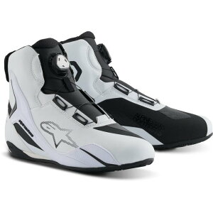 alpinestars �A���p�C���X�^�[�Y FASTER-4 BOA SHOES ASIA ���C�f�B���O�V���[�Y 21 WHITE BLACK
